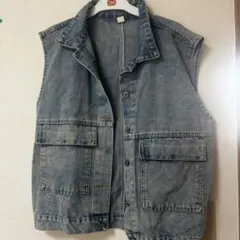 デニムベスト カジュアル