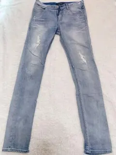 ZARA semanticedesign ダメージスキニーデニム M