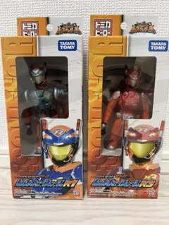 レスキューフォースR1とR3 戦隊ヒーロー フィギュアセット