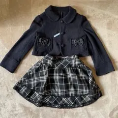 組曲　女の子セレモニースーツ 110cm　120cm 美品 クリーニング済