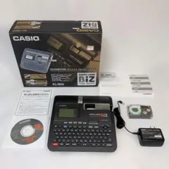 動作確認済】カシオ ネームランドKL-V400 大量テープ・PC接続ケーブル 