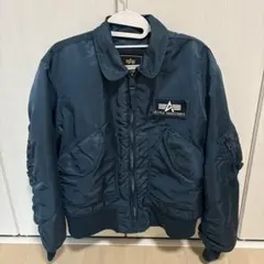 ALPHA INDUSTRIES ネイビー MA-1 フライトジャケット