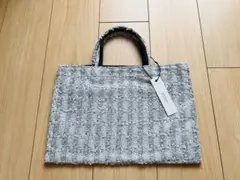 B I B I soeurs .“MIDDLE” tweed Platinum
