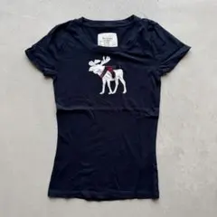 《Abercrombie&Fitch》アバクロ ムースパッチTシャツ (s16)