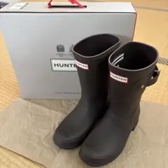 HUNTER レインブーツ ダークブラウンのサムネイル
