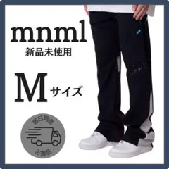 完売商品新品MNMLミニマル ブーツカット スウェットパンツ ブラックm