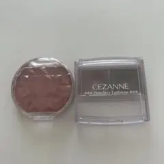 キャンメイク クリームチーク P02 セザンヌ パウダーアイブロウ P2