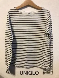 ボーダーカットソー 長袖　150