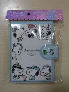 【正規品】カミオジャパン　Peanuts スヌーピーシールバインダー A5