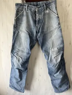 クラッシュ パッチワーク リメイクデニム ワイドフレア ダメージ vol 