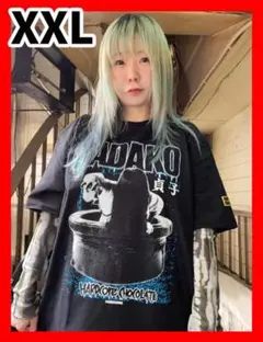 『貞子（怨念ブラック)-Tシャツ』ハードコアチョコレート/コアチョコ