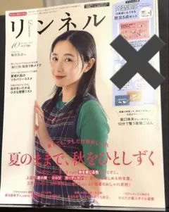 リンネル１０月増刊号（雑誌のみ）