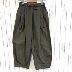 ベイフロー　カーキ　コークンパンツ　ボトムス　バルーンパンツ　リラックス　M