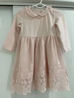 H&M☆刺繍チュールワンピ