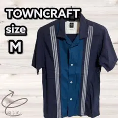 TOWN CRAFT ダウンクラフト ビンテージシャツ ネイビー Mのサムネイル