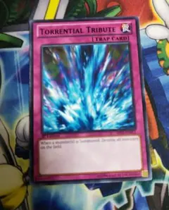 遊戯王　激流葬　英語版　黒字レア