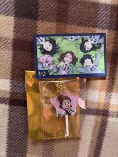 ヒロアカ　オープンスクール　麗日お茶子　キャンディー風キーホルダー