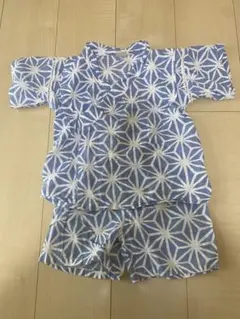 petit main 甚平 サイズ110 水色