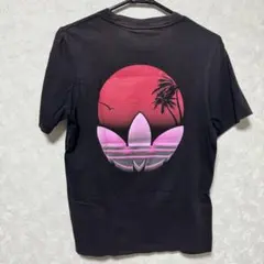adidas Originalグラフィック Tシャツ XS 黒 ピンク