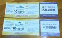 阪神タイガース　グッズ　割引優待券　甲子園歴史館　入場券