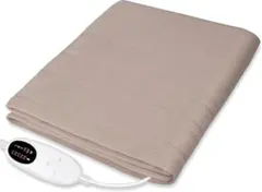 電気毛布 敷き 掛け兼用 節電 4段階タイマー 140×80cm 切り忘れ防止タ