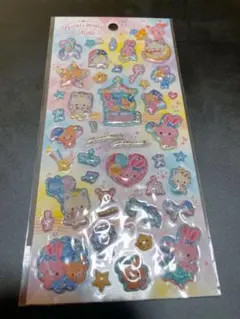 クーリア ぷっくりシール うさぎ ネコ クマ