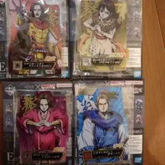 一番くじ　キングダム　ACLLECT４種セット