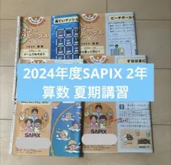 解答完備】2025年度 SAPIX 3年 算数 夏期講習 N31-01〜08 - メルカリ