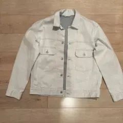 UNIQLO ライトグレー デニムジャケット L