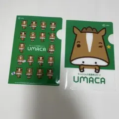 JRA UMACA クリアファイル 2枚セット