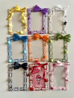 ☆先着5名様決まりました☆ 刺繍レースのフレームアレンジ ・寒色系