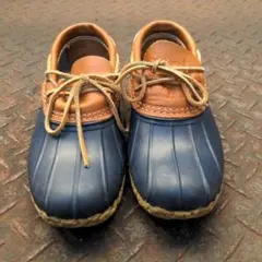 L.L. Bean ラバーモカシン ネイビー 23.5cm