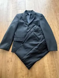 卒業式に〜ブラック フォーマルスーツ ジャケットとパンツセット子供用160サイズ