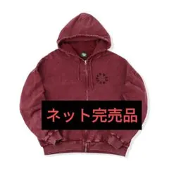 【最安値】即完　that's life ザッツライフ　ジップパーカー　赤 M that´s life ザッツライフ ジップパーカー 赤 レッド M