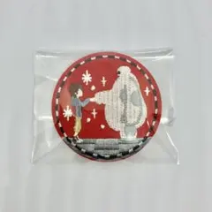 ベイマックス刺繍缶バッジ