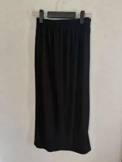 未使用　タグ付き　ブラック ロングスカート スリット入り　SHEIN