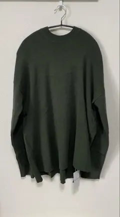 STUDIOUS/ステュディオス/オーバーサイズストレッチラウンドニット