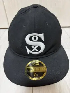 NEWERA 59fifty 7 1/8 キッズ 56.8cm ブラック　sox
