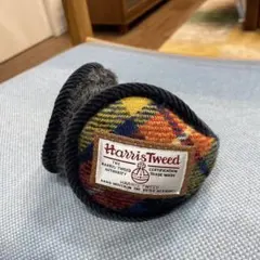 スコットランド製 ツイード★ハリスツイード★男女兼用★イヤーマフラー 耳当て ③