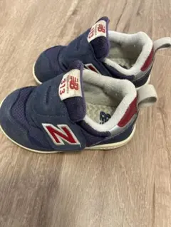 New Balance 313 ベビーシューズ ネイビー/レッド