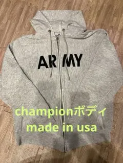 Champion AR MY フード付きパーカー グレー - メルカリ