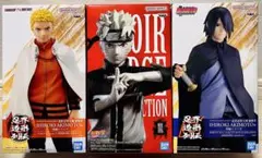 ナルト　Noir Edge Collection 忍界造形列伝　ナルト　サスケ