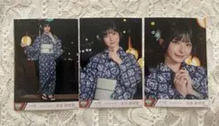 永田詩央里 メンカラユニフォーム　直筆 ヨリ 生写真 ≠ME ノイミー 永田詩央里 メンバーカラーユニフォーム 生写真