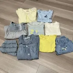 夏用子供服まとめ売り 女の子用　80-90 1-2歳用