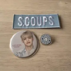 SEVENTEEN ネームワッペン ピンバッジ　缶バッジ　エスクプス