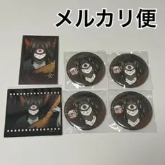 鬼滅の刃　ダイニング　お楽しみくじ　鳴女　缶バッジ　クリアカード　ブロマイド