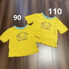 BABYDOOL 半袖Tシャツ お揃い 90 110 リンクコーデ