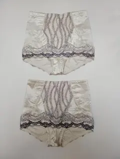 【補正下着マルコ デコルテ デモニーク】⑦ショートガードル L70 2枚セット