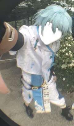 原神 重雲 コスプレ衣装 ウィッグ 靴 セット - メルカリ