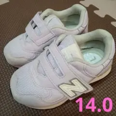 ニューバランス 313 14.0cm 薄紫 ライトパープル